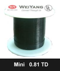 High Frequency FEP Coaxial Cable- Mini 0.81 錫編