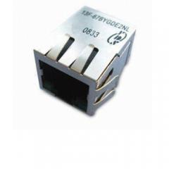 POE RJ45 Series ( PoE / PoE+ ) 100/1000BASE-TX RJ45 Jack With Magnetics Modules(