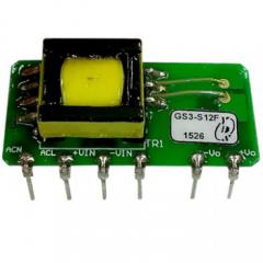 GS3 Series 3Watts Single Output Open Frame AC-DC Converter(GS3 Series)