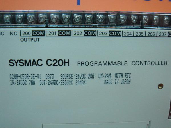 OMRON SYSMAC C20H C20H-C5DR-DE-V1::::裕益科技有限公司::::OMRON,C20H,C20H-C5DR-DE-V1